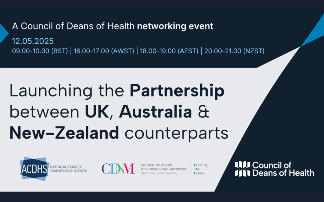 A Council of Deans of Health networking event