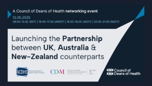 A Council of Deans of Health networking event
